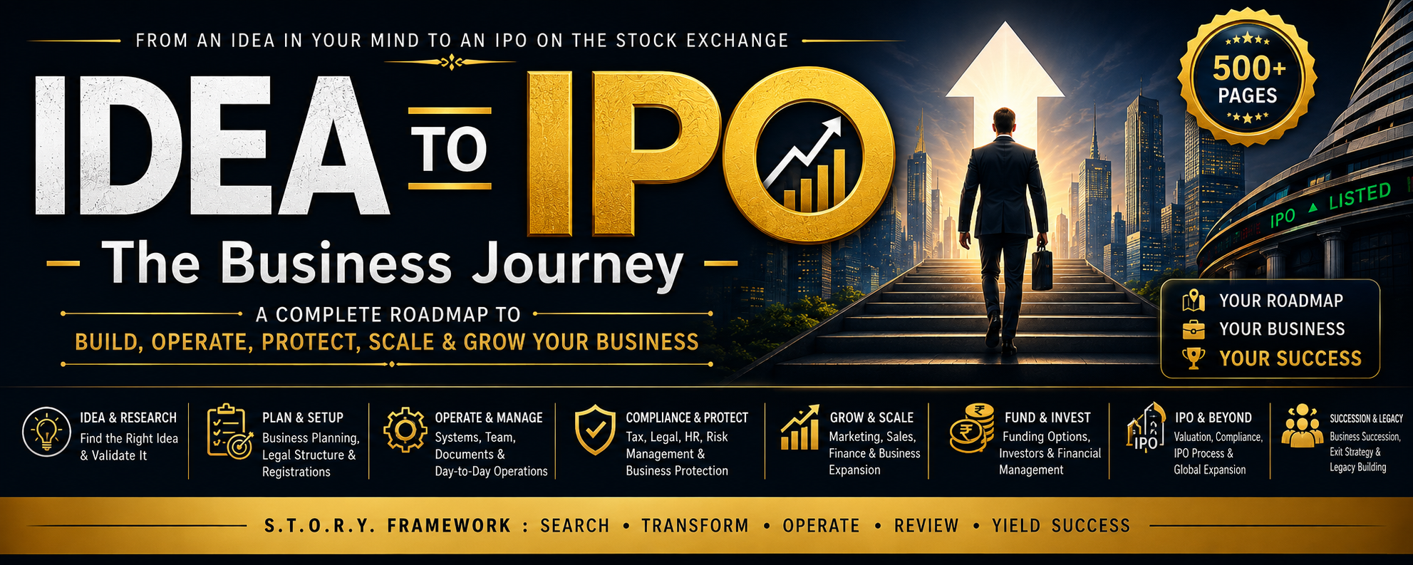IDEA TO IPO - The Business Journey ® preview